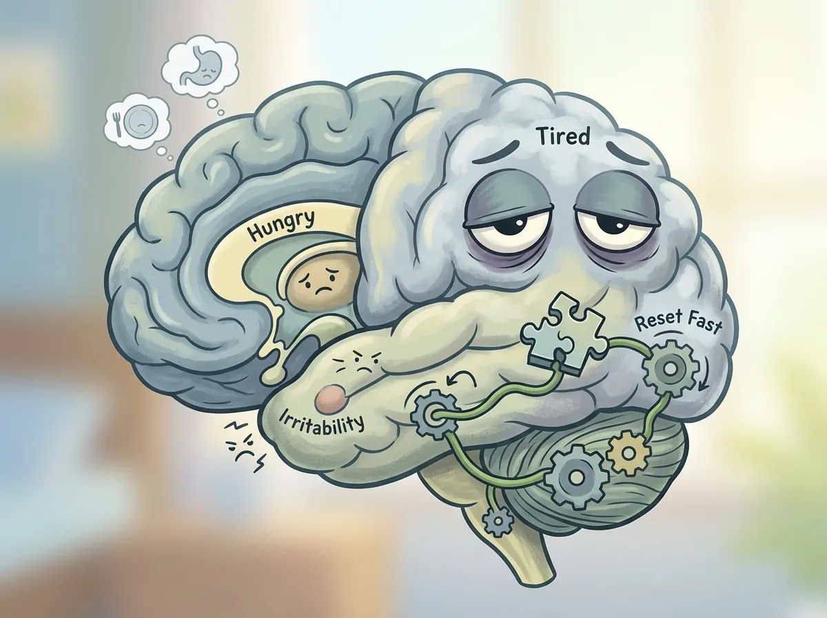 A Tired, Hungry Brain Can't Bounce Back