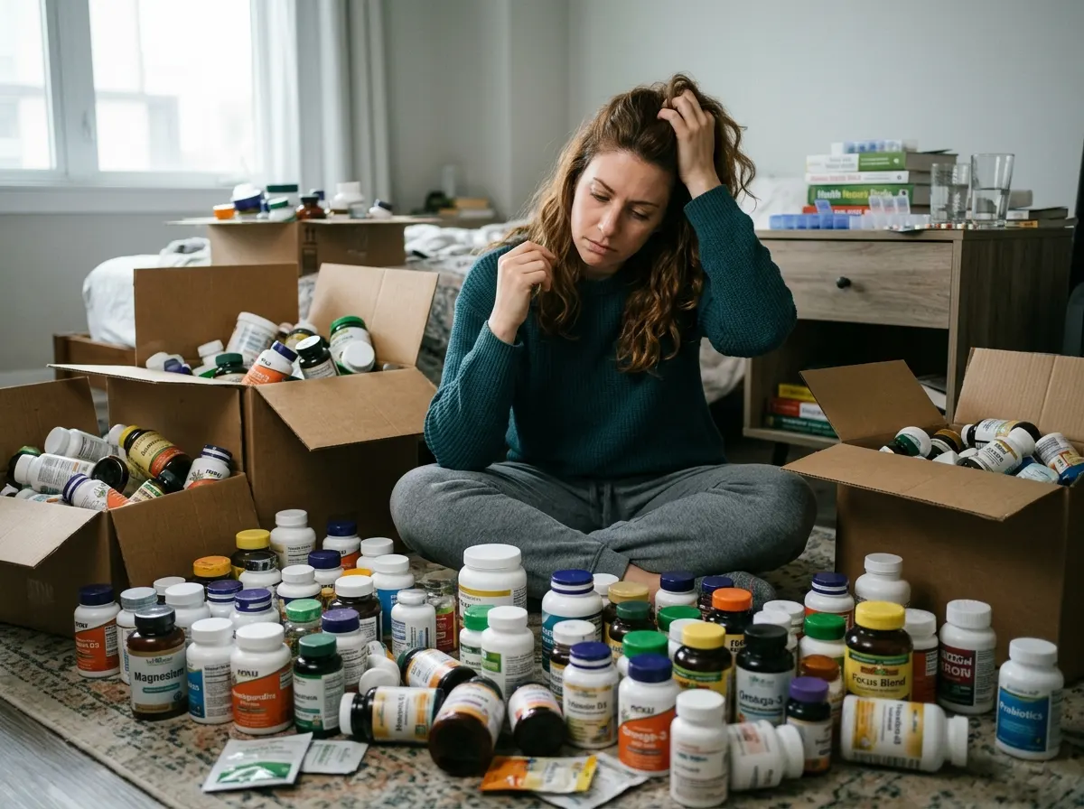 1) The "Supplement Graveyard": The Frustration of Trying Everything with Zero Success