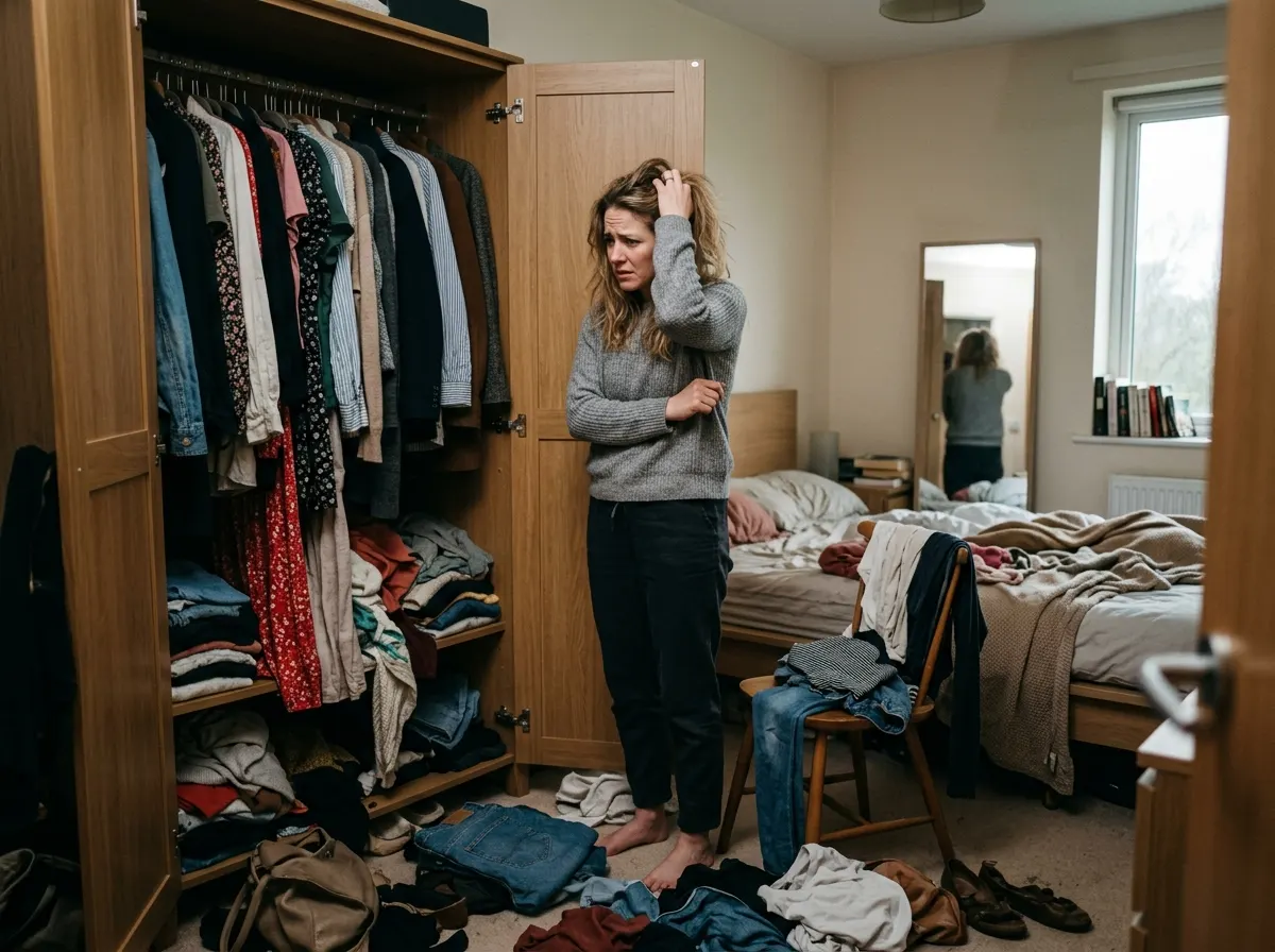 1) The Mirror Paradox: When Your Wardrobe Becomes a Daily Source of Anxiety