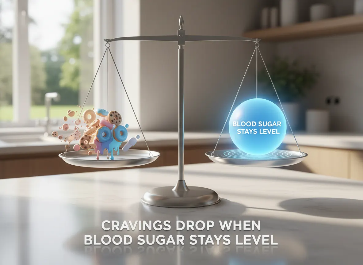 Cravings Drop When Blood Sugar Stays Level
