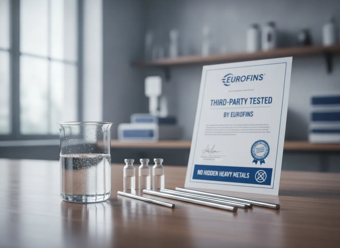 Third-Party Tested by Eurofins—No Hidden Heavy Metals