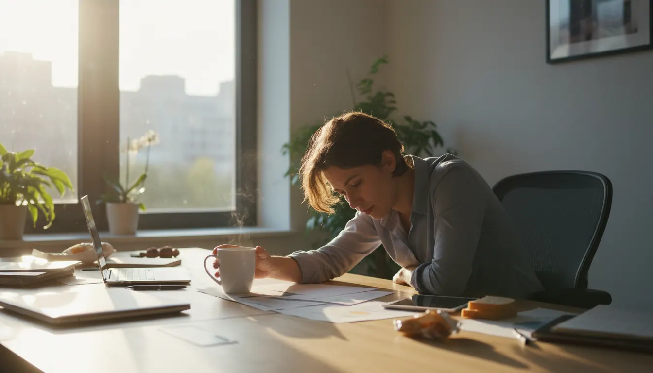 photo of Coffee drinkers seeking sustained energy without jitters; stressed professionals; biohackers; people sensitive to...