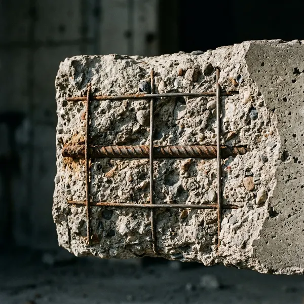 Steel-reinforced concrete panels