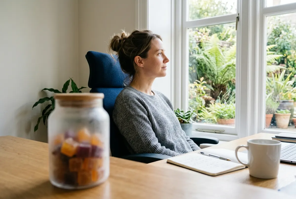 Natural adaptogens work without the rebound anxiety