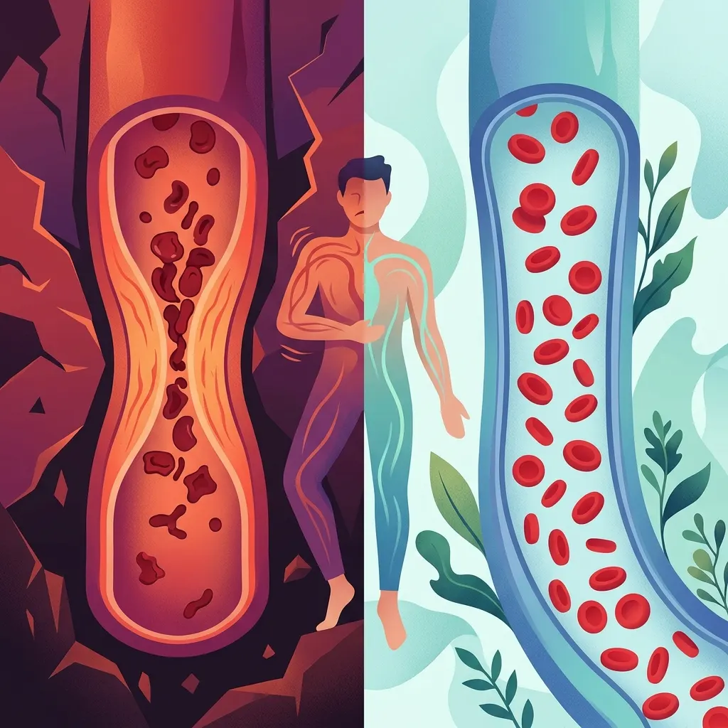 Your body is making less of the signal that opens your blood vessels