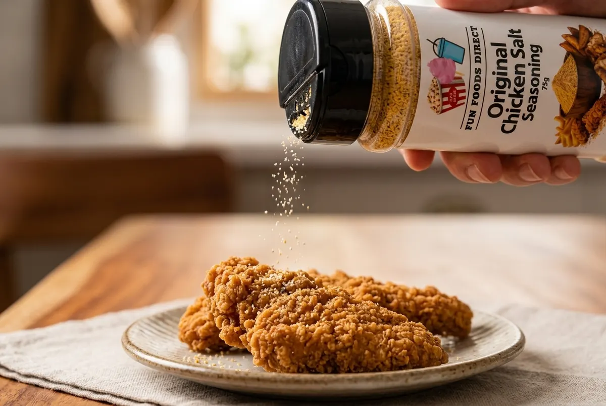 Shaker format delivers instant seasoning without measuring