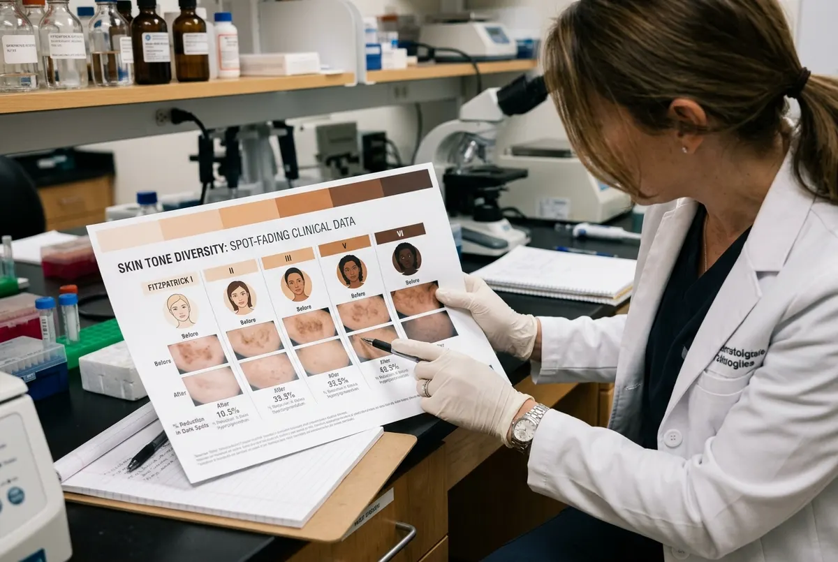 Clinically proven on darker skin tones—not just fair skin