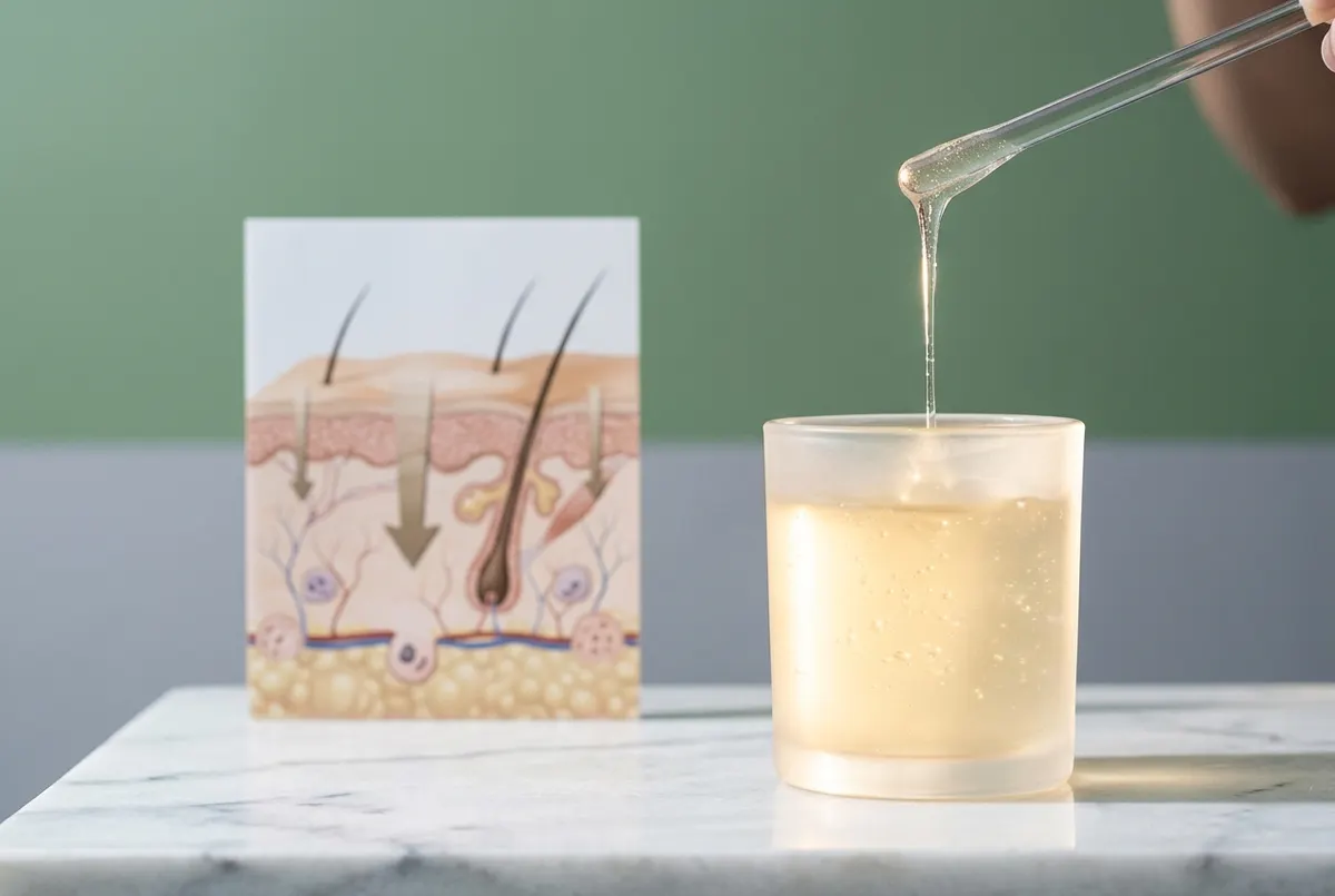 Lumis gel drives actives deeper than fingertips alone can reach