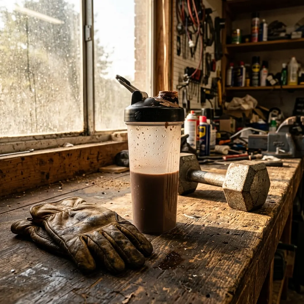 Your protein can't reach muscles your blood isn't feeding