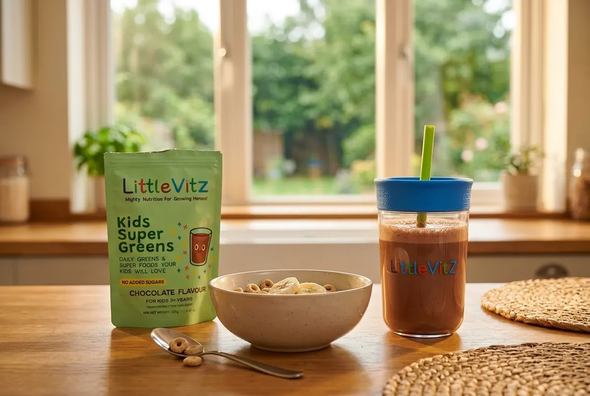 Immune support from vitamin C, D, and spirulina in one formula