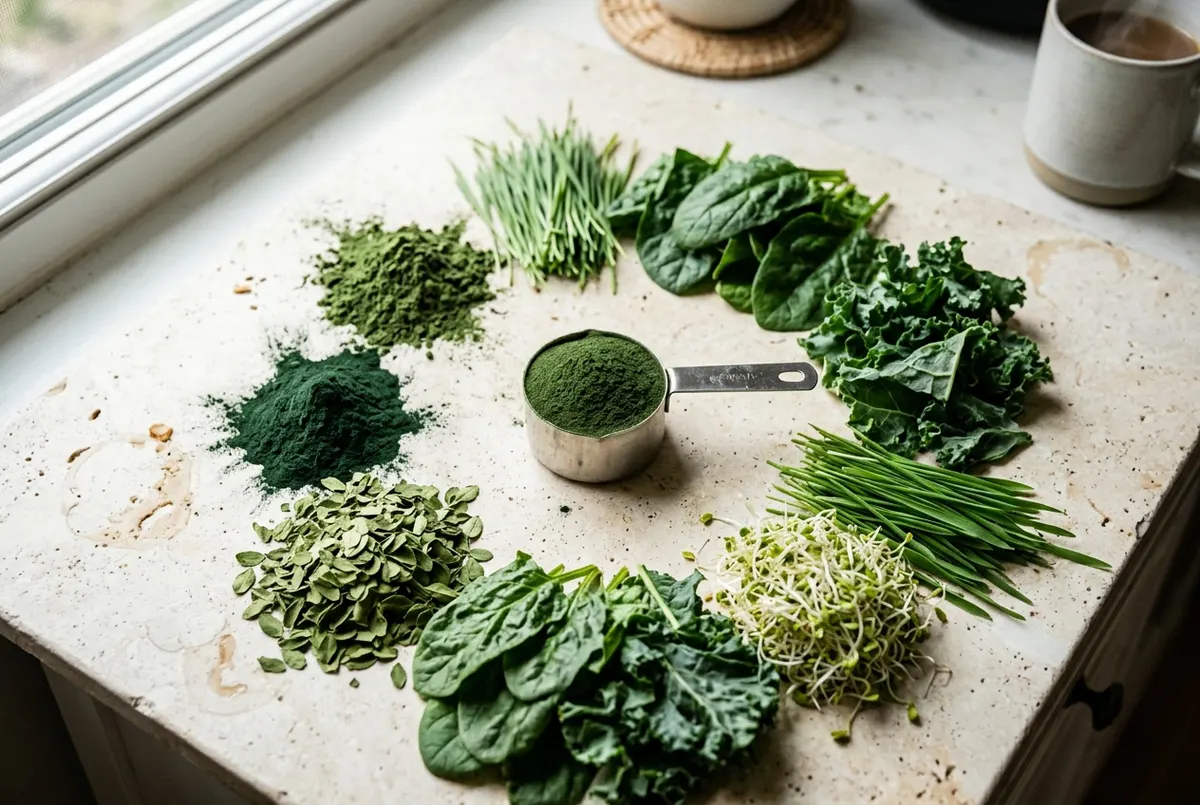Real Greens Cover the Gaps a Multivitamin Leaves