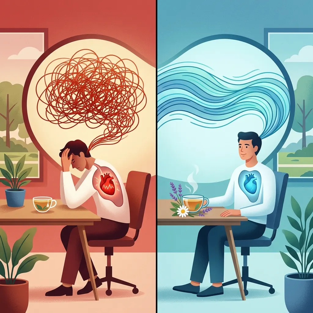 The wired-but-foggy feeling has a reason behind it
