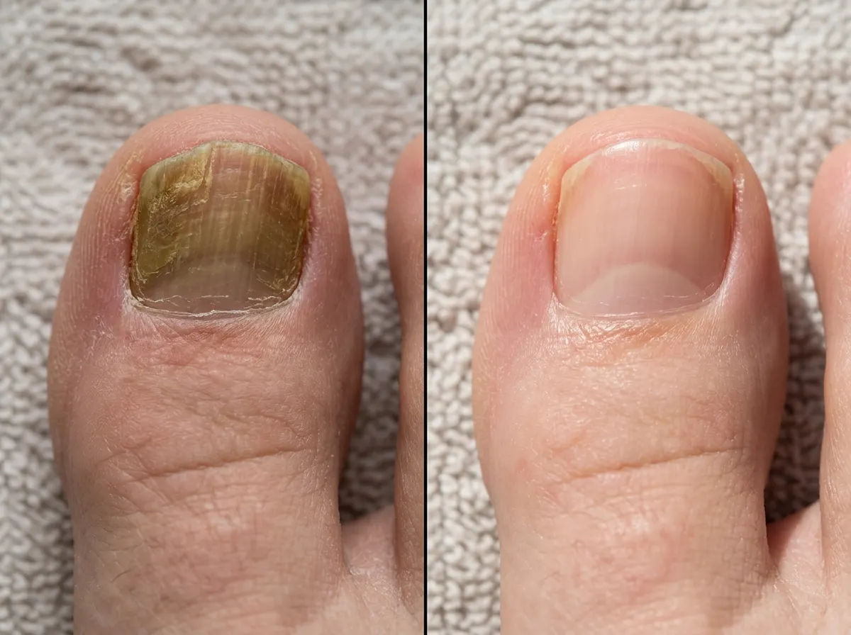 You Watch a Clear Nail Actually Grow In