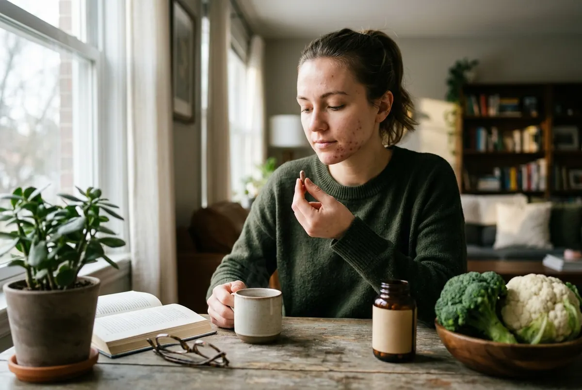 Hormone balance through DIM extraction