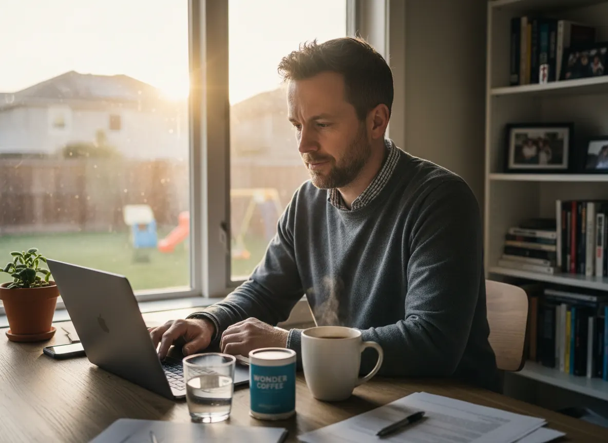 Wonder Coffee — Clean Energy for Busy Dads