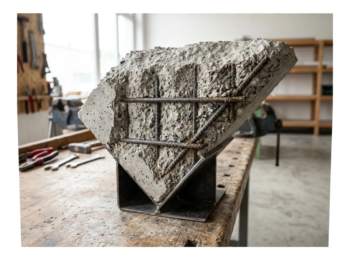 Steel-reinforced concrete panels stop break-ins cold