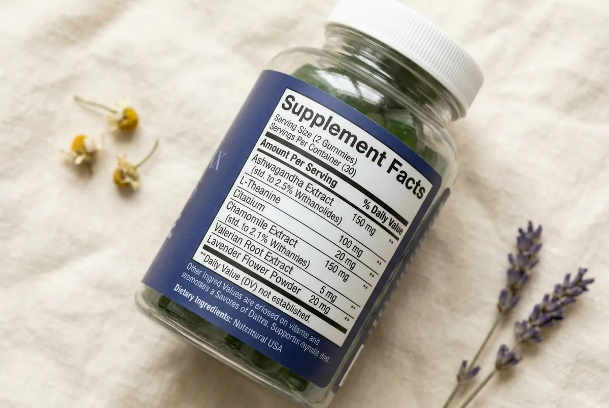 Every dose is printed on the label, not hidden in a blend