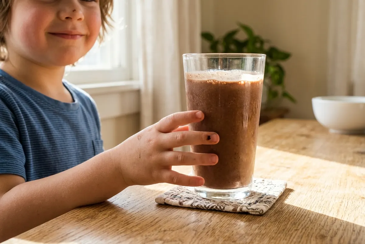 Chocolate flavor wins where vegetables lose—instantly