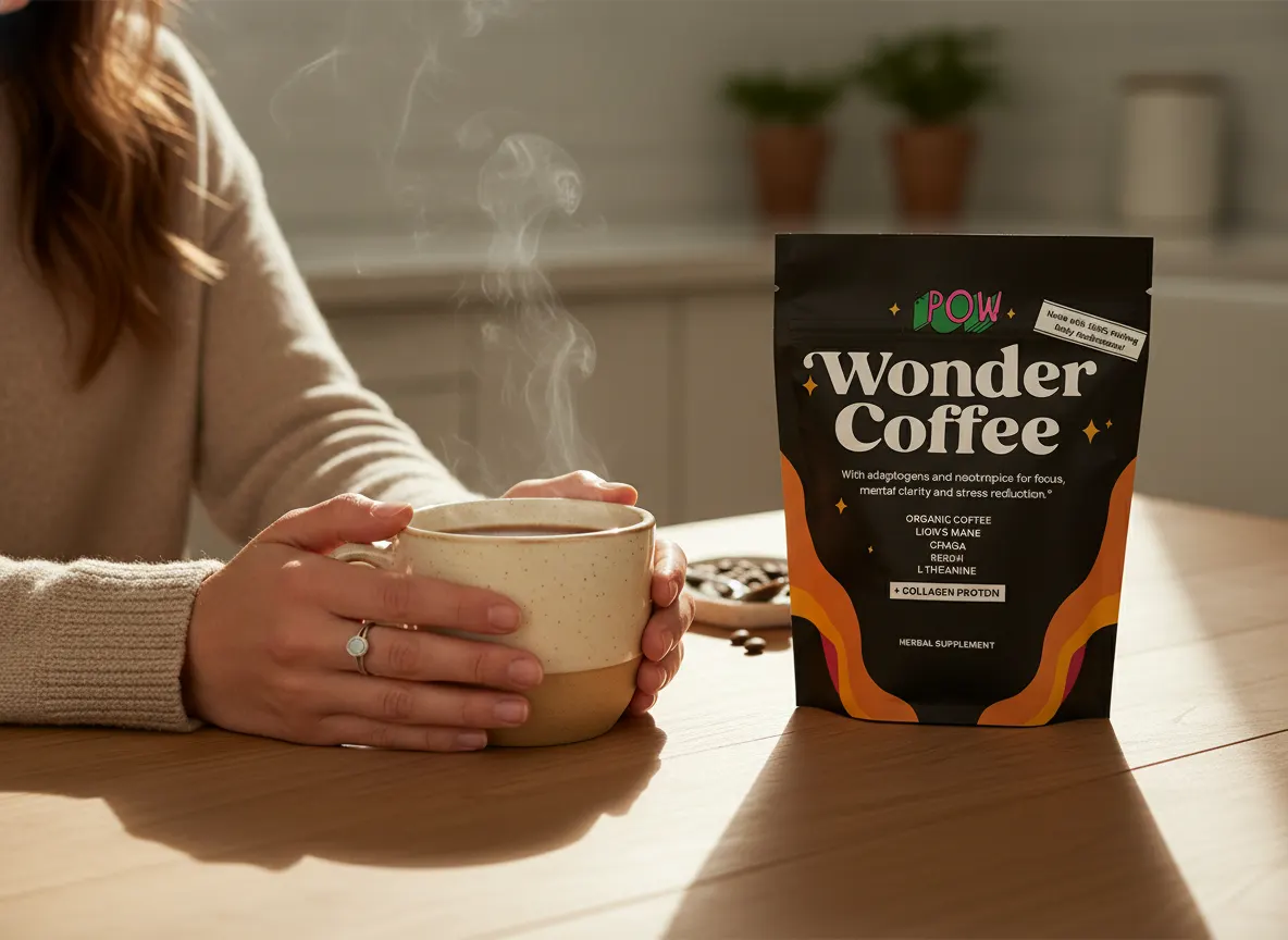 L-theanine smooths caffeine energy without jitters or afternoon crash
