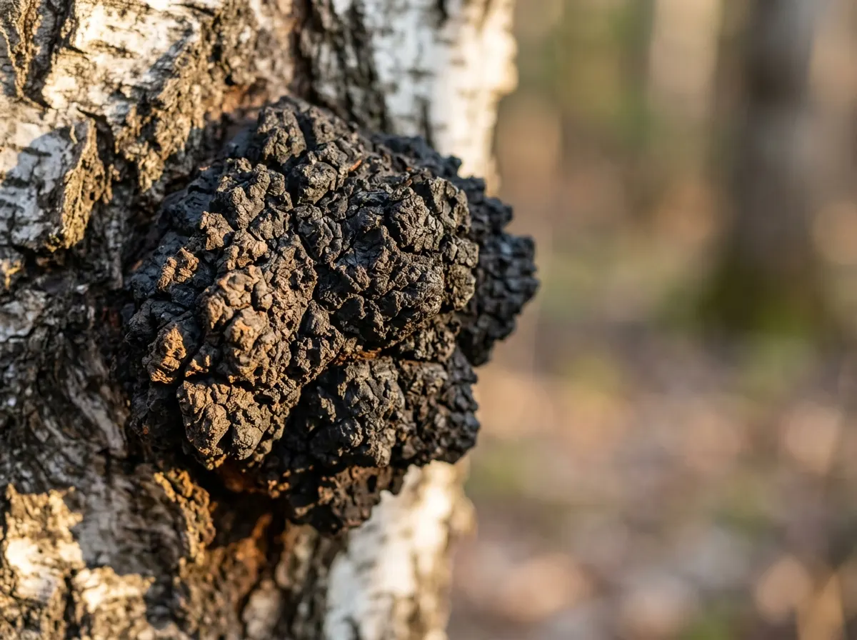 Chaga's antioxidant density begins healing the gut damage coffee causes