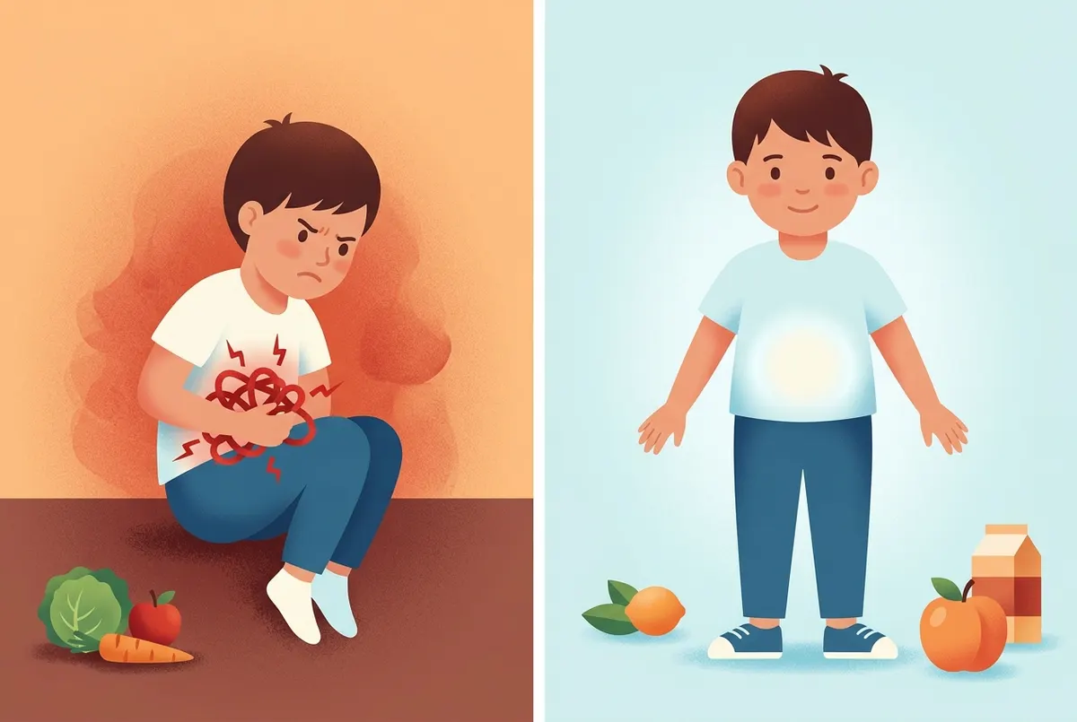 Calmer Tummies, Fewer After-Dinner Meltdowns