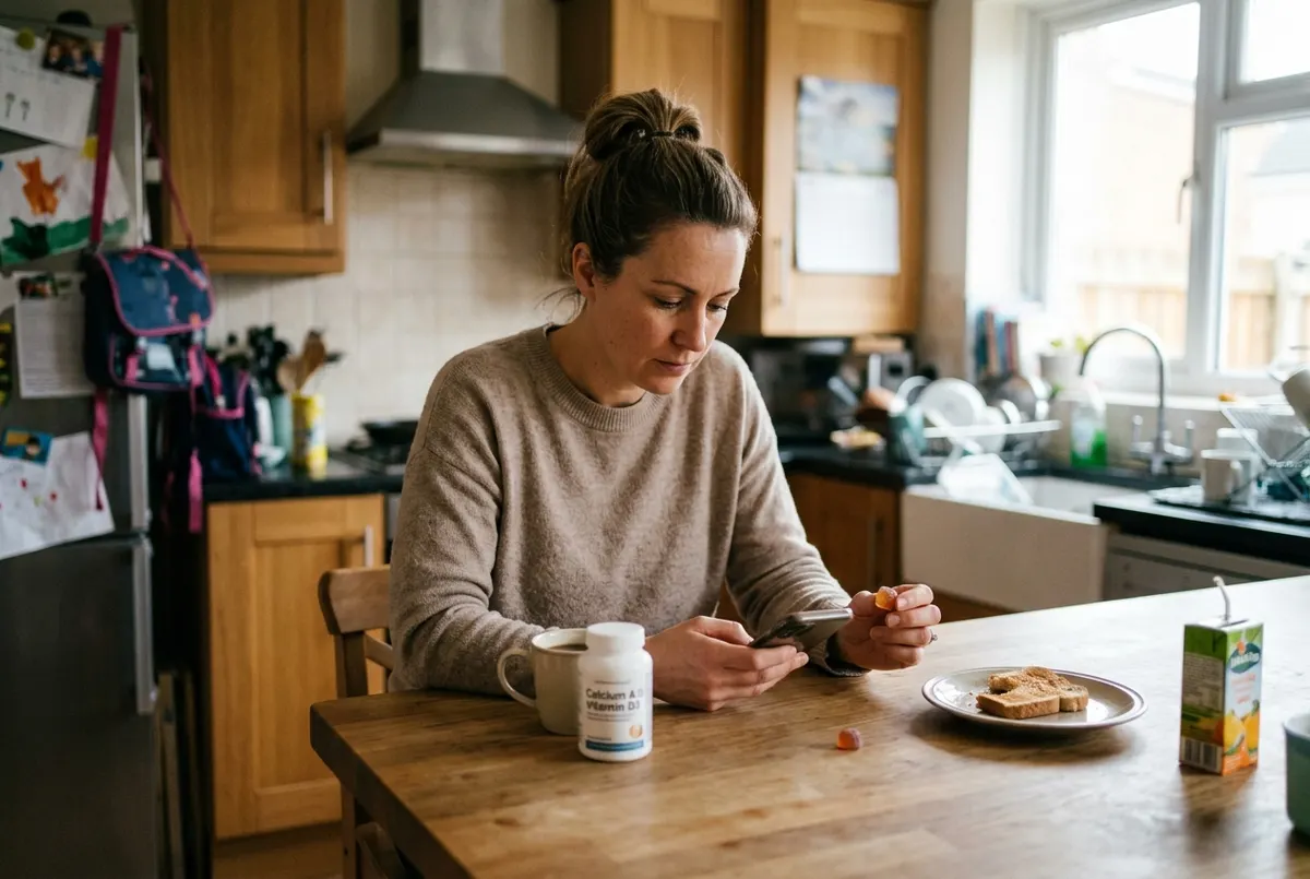 Calcium and Vitamin D3 build strong bones