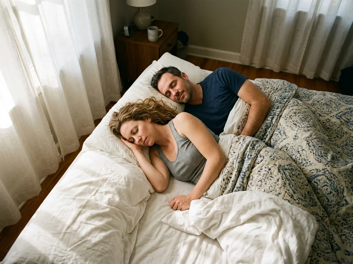 Airway obstruction resolved without CPAP straps or mask claustrophobia