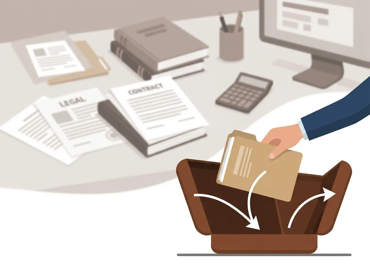 You don't have to become a contract lawyer