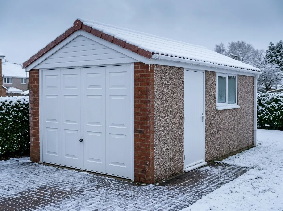 Concrete stays intact through decades of weather