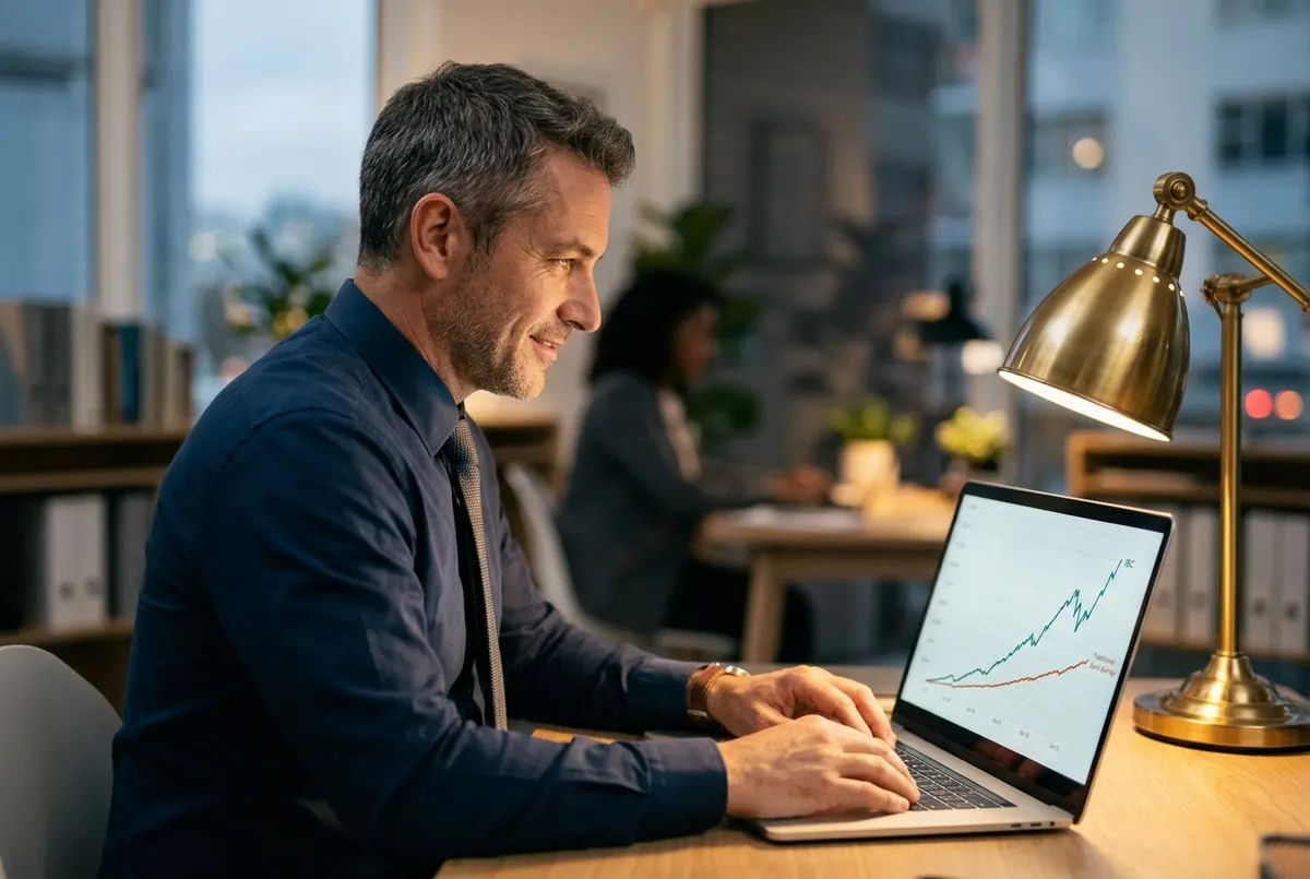 Your money compounds uninterrupted while you borrow against it