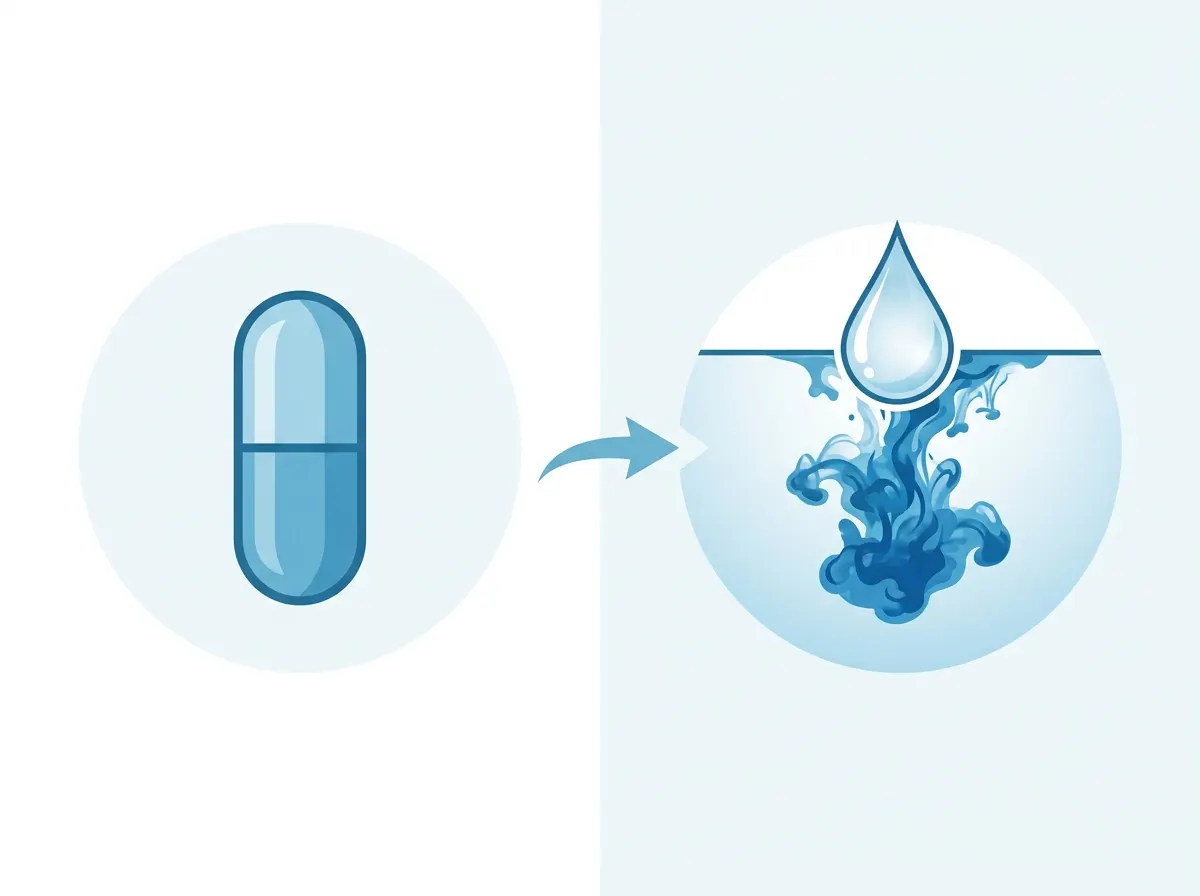 A Liquid Meets Your Bloodstream Without a Coating in the Way