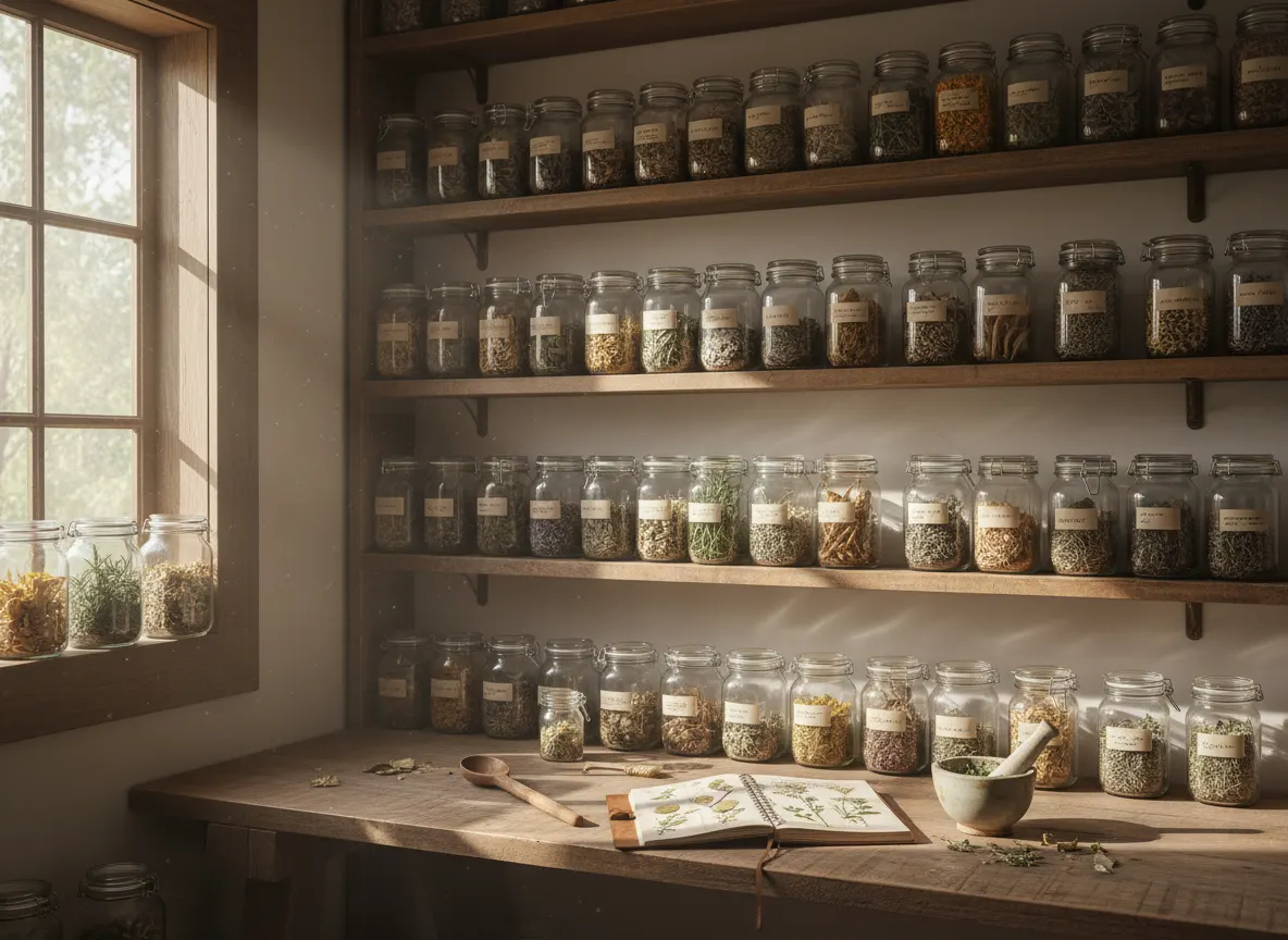 Credentialed herbalist formulation builds trust over DIY mixing