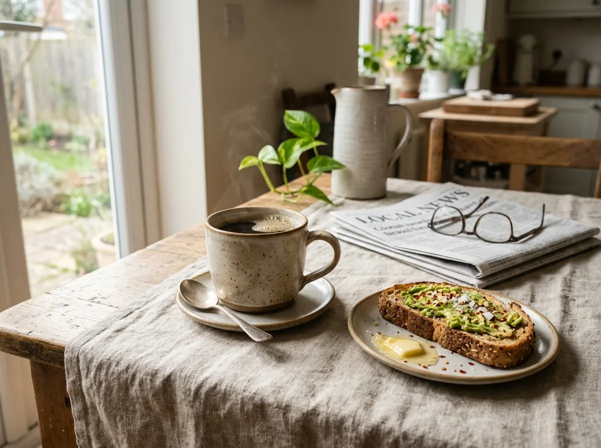 The Stomach That Turns on You After Breakfast Can Settle Down