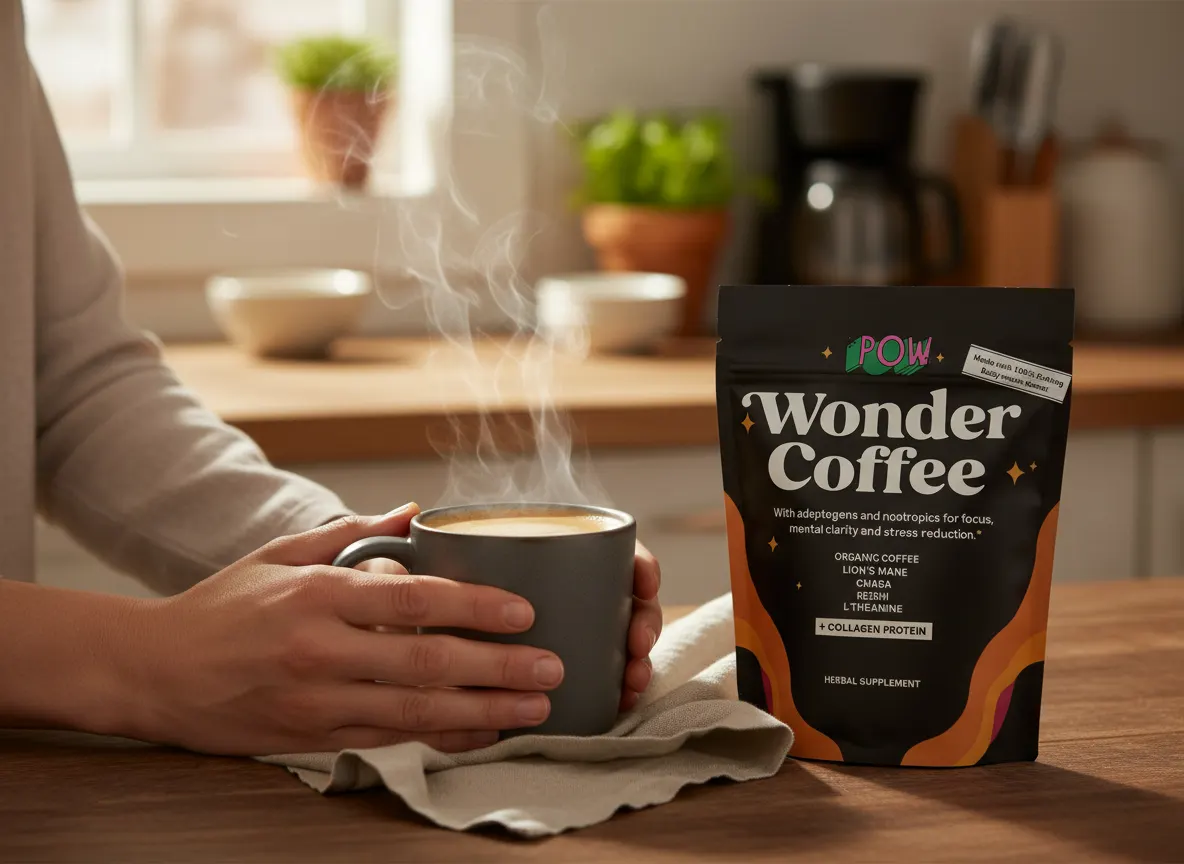 Tastes like creamy coffee, not mushroom supplement