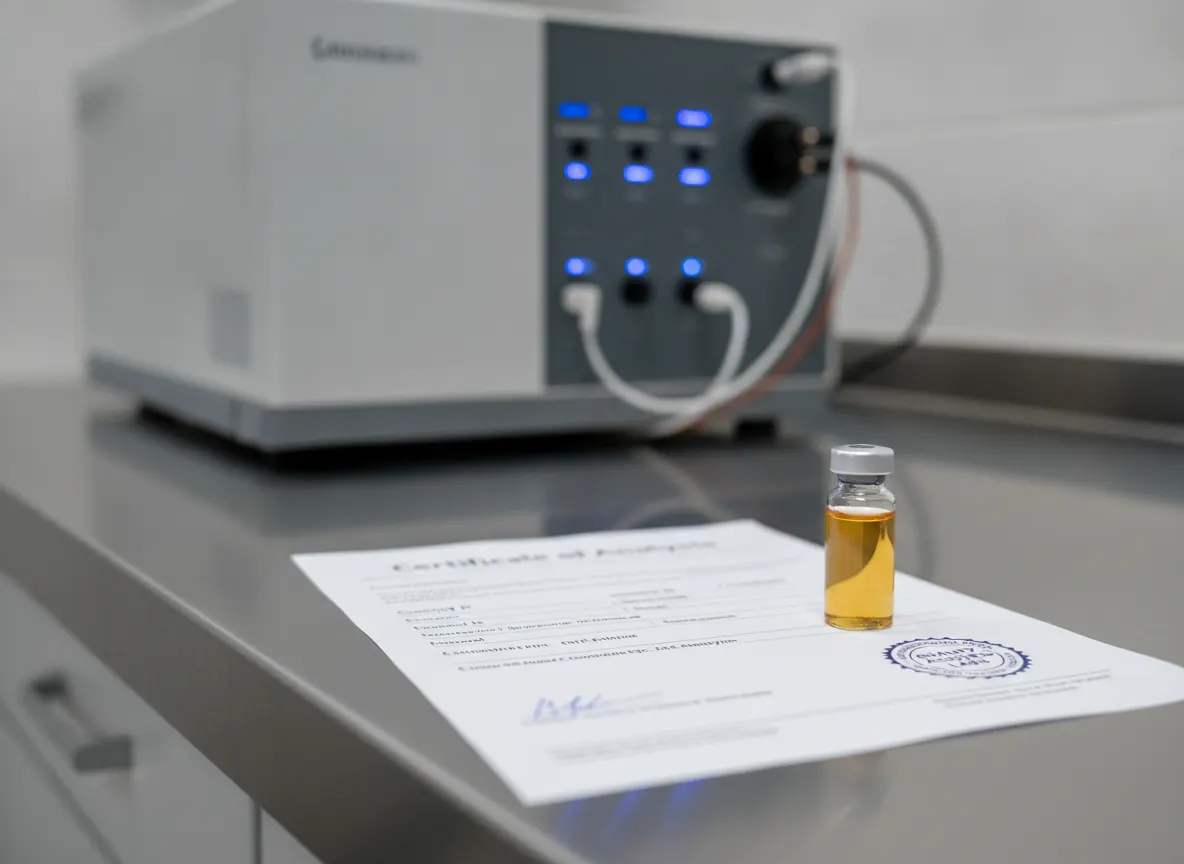 Third-party Eurofins testing confirms heavy metal purity and absence of contaminants