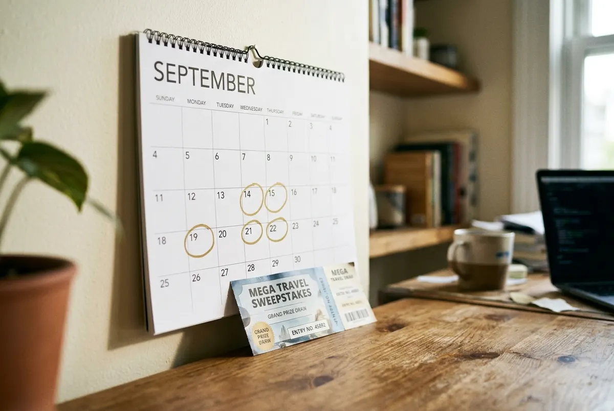Prize entries stack automatically each month for members