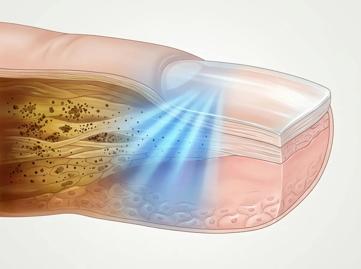 Prevents reinfection through continuous antimicrobial sterilization