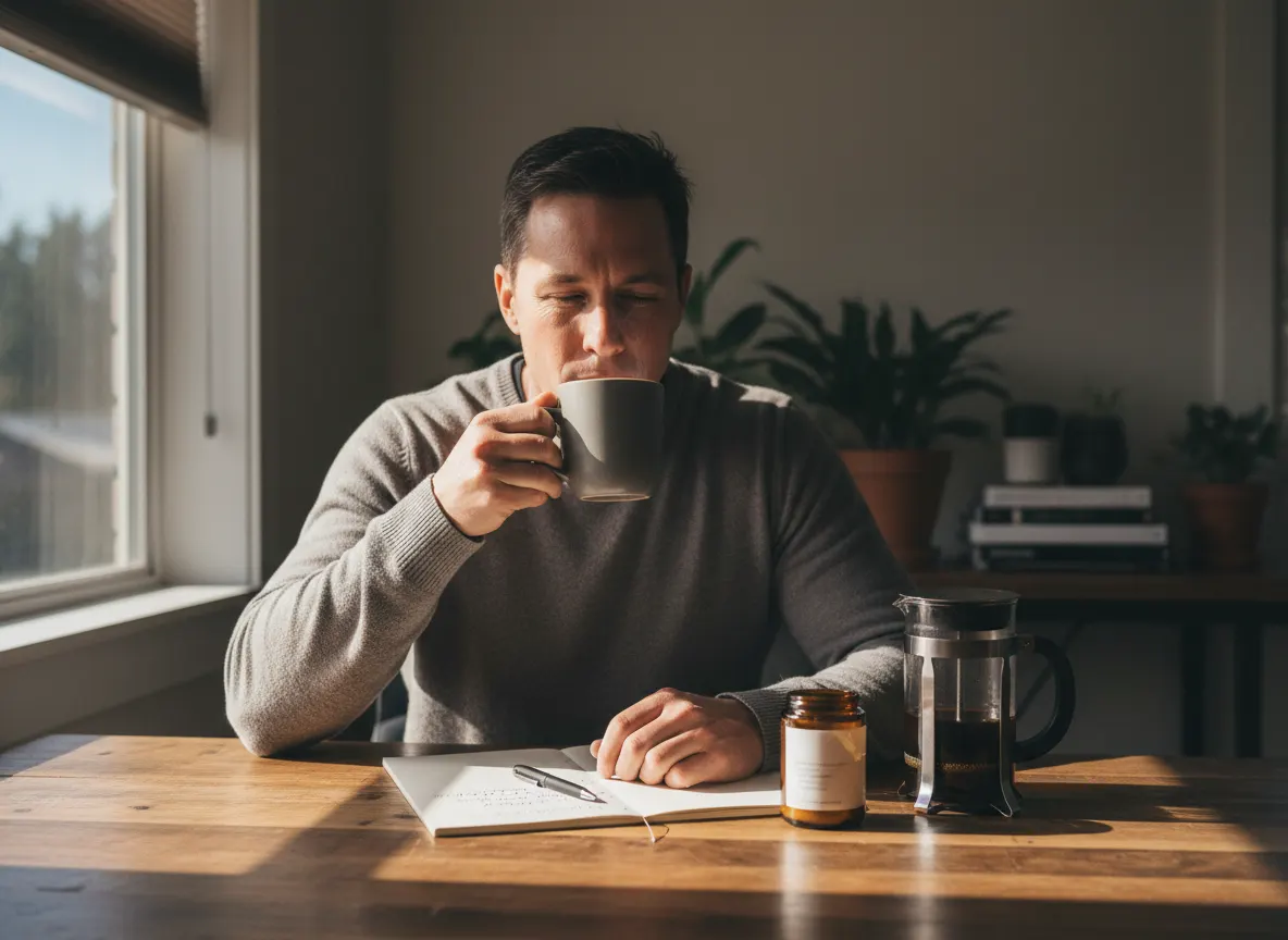 60-day guarantee lets the adaptogens work at full strength