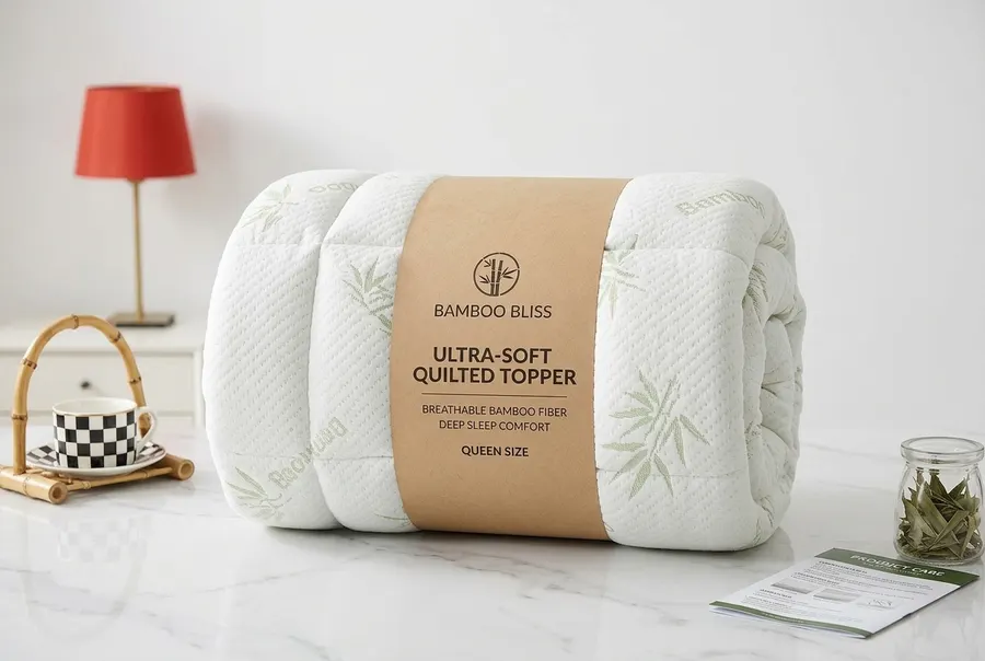 Organic Bamboo Mattress Topper
