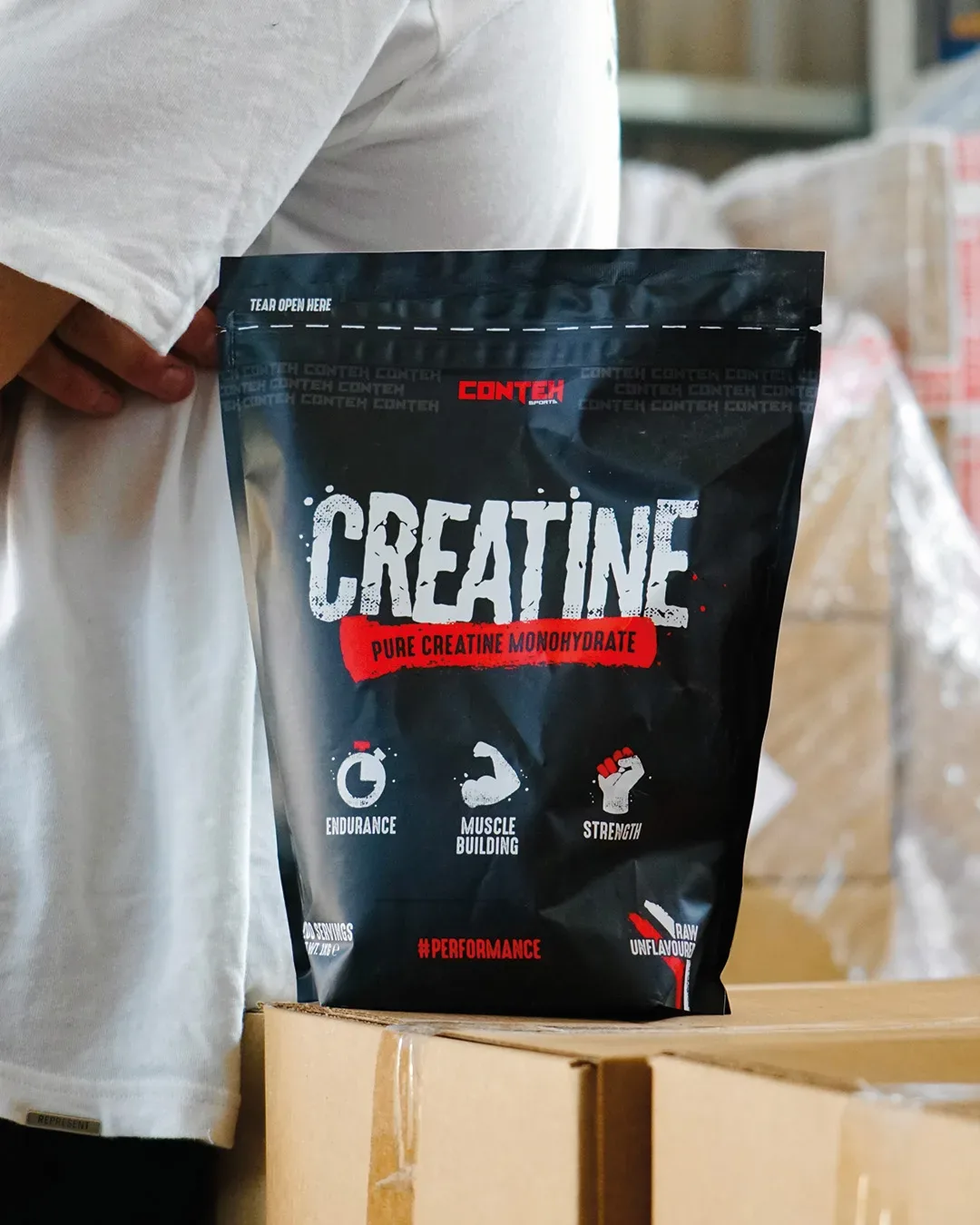 Two hundred servings per kilogram solves the re-ordering friction