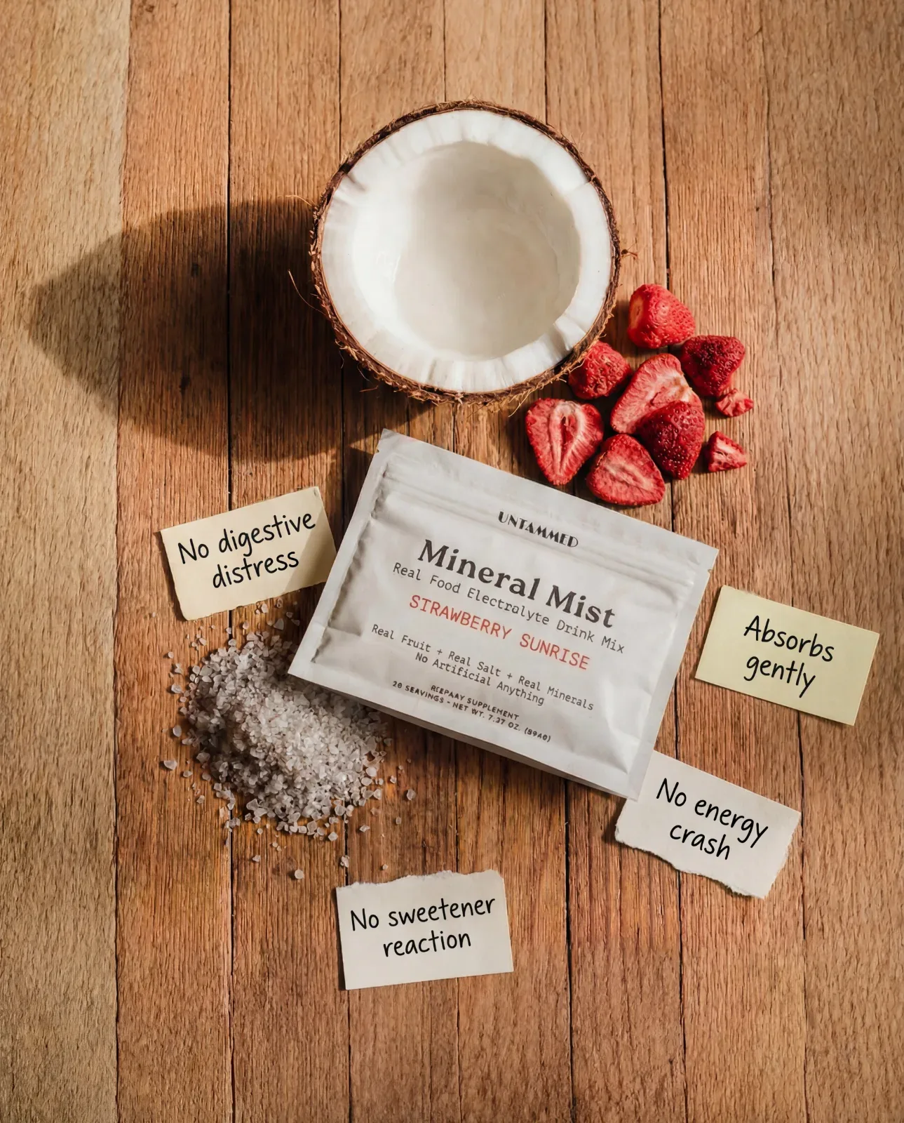 Four ingredients you can read out loud