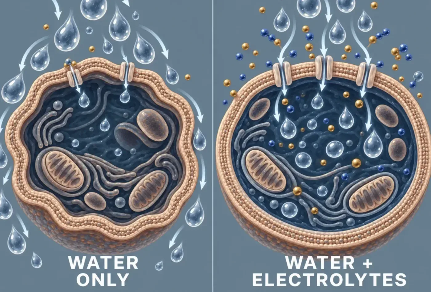 Water Alone Can't Hold On to Itself