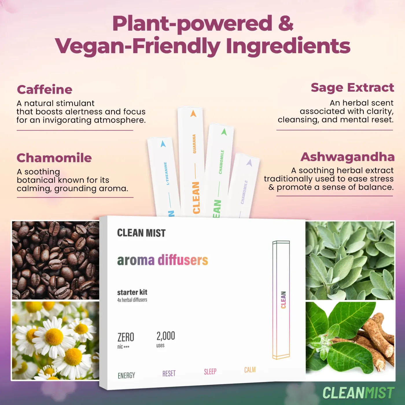 Four blends cycle with your day, not your cravings
