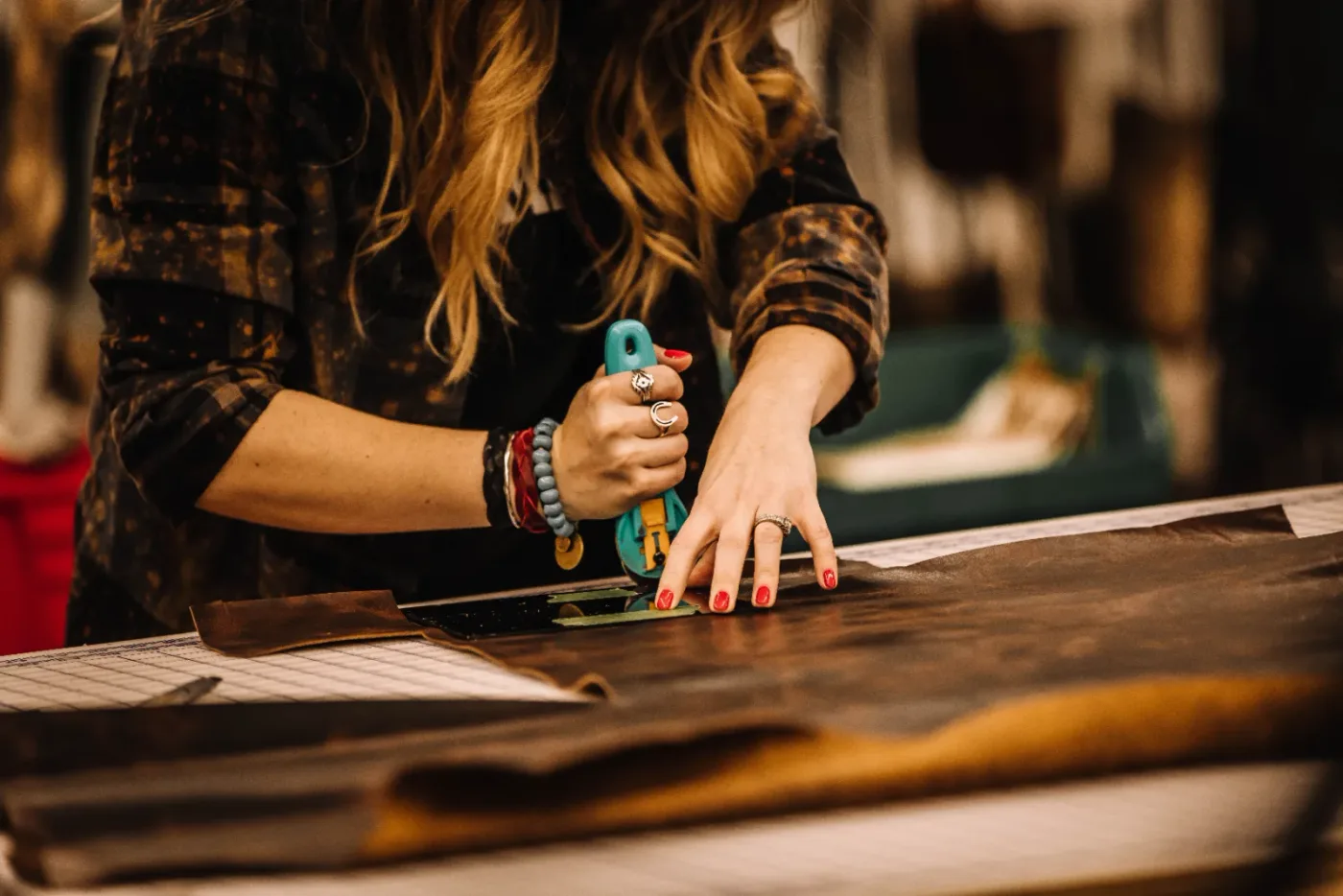 Handcrafted by Iowa women artisans, not assembly-line labor