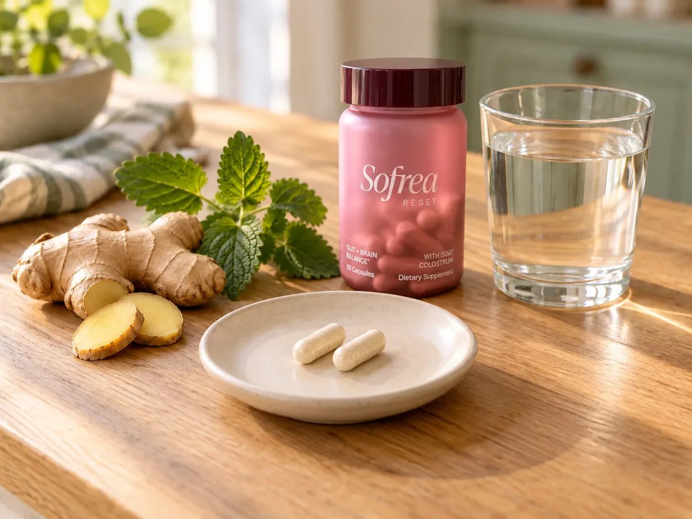 5) Sofrea Reset: The All-in-One Formula to Protect Your Stomach From Morning to Night