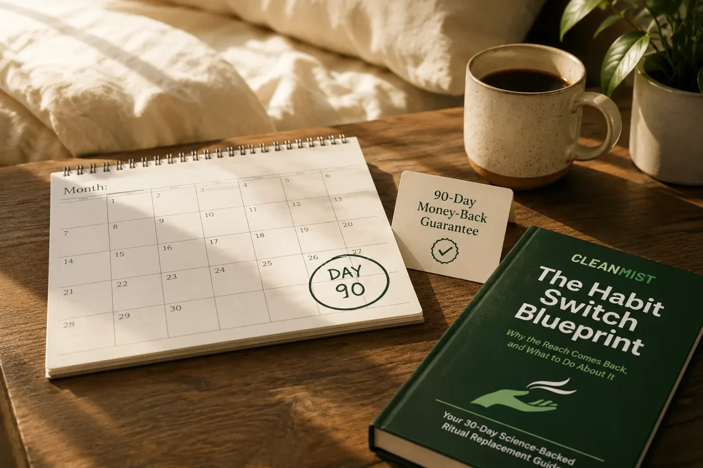 90 days to prove it works—or your money back, no questions